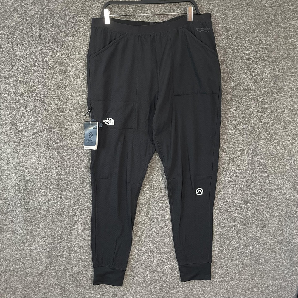 The North Face Summit Futurefleece Pants Mens XL Black Thermal Fleece Joggers